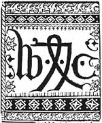 Printers mark of Caxton